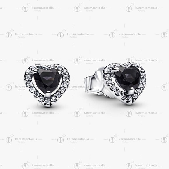 Pandora Jewelry - Pandora Elevated Heart Stud Earrings
